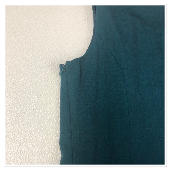 Calvin Klein career midi a line pleated dress 10 - Picture 6 of 8